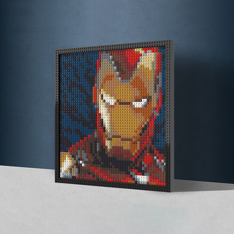 Pixel Art Building Blocks | Iron Man 3 in 1 - iKids