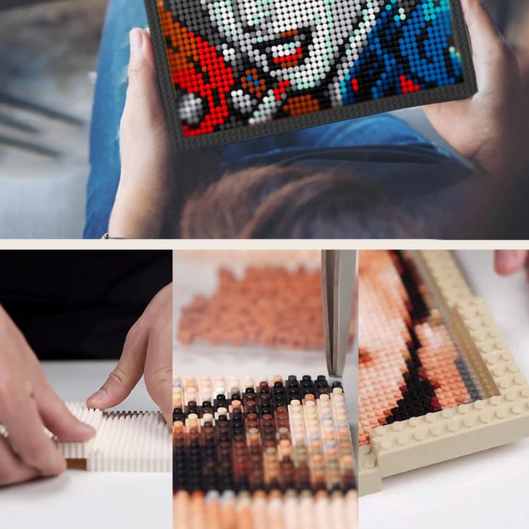 Pixel Art Building Blocks | Iron Man 3 in 1 - iKids