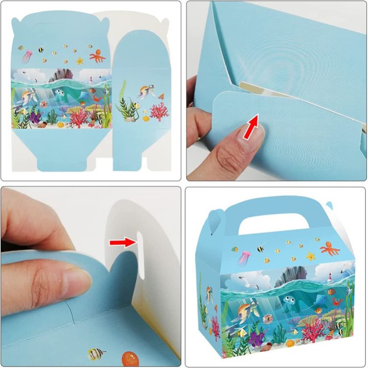 Party Favor Box | Ocean Sea | 12 Pcs - iKids
