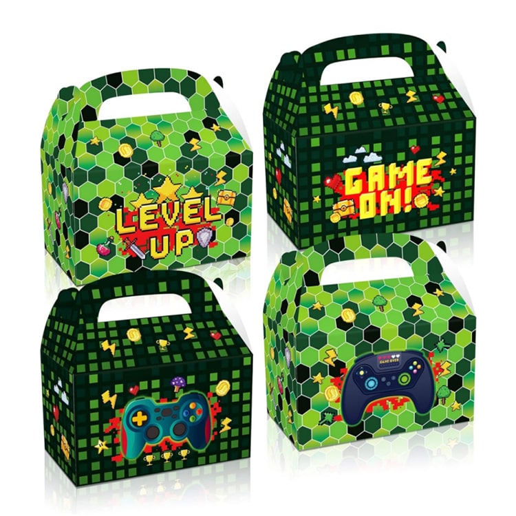 Gaming Theme 12 Pcs Party Favor Box - iKids