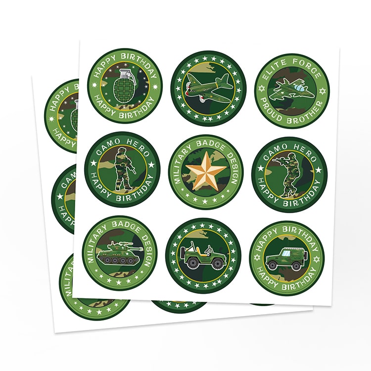 Paper Party Bag | Camouflage | 12 Pcs - iKids