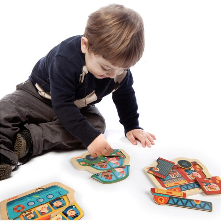 Mideer Discovery Puzzle Set 3 in 1 - iKids