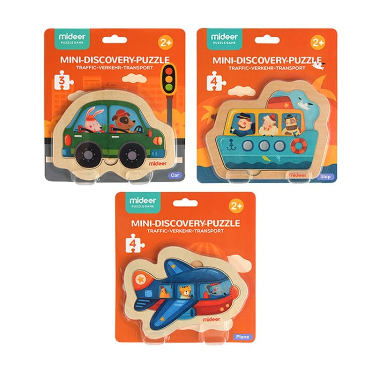 Mideer Discovery Puzzle Set 3 in 1 - iKids