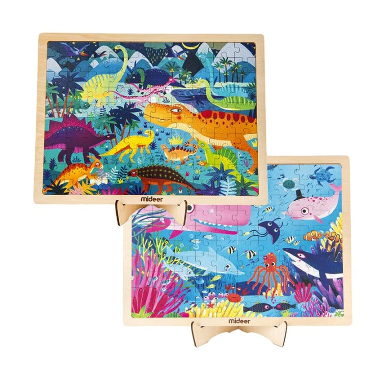 Mideer Puzzle with Wooden Frame Set - iKids