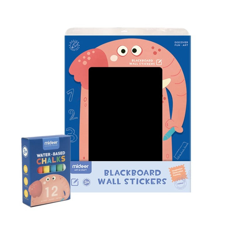 Sticker Chalkboard with Chalks Elephant - iKids