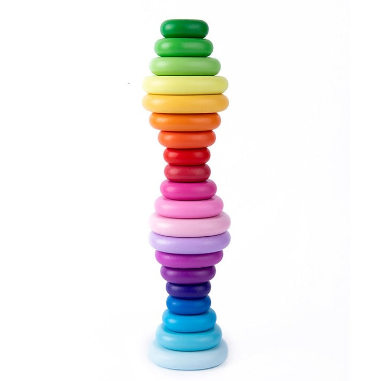 20Pcs Rainbow Balance Stacking Toy