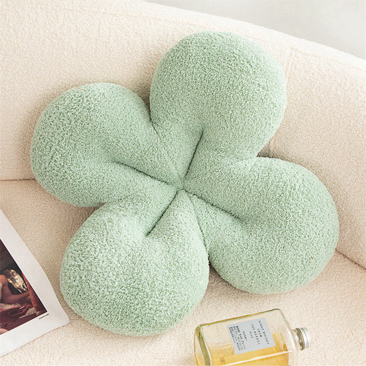 Four Leaf Clover Cushion | Green - iKids