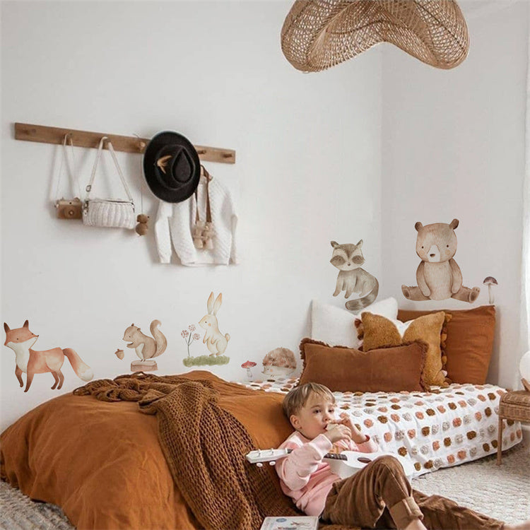 Animal Wall Decal | Forest Animals - iKids