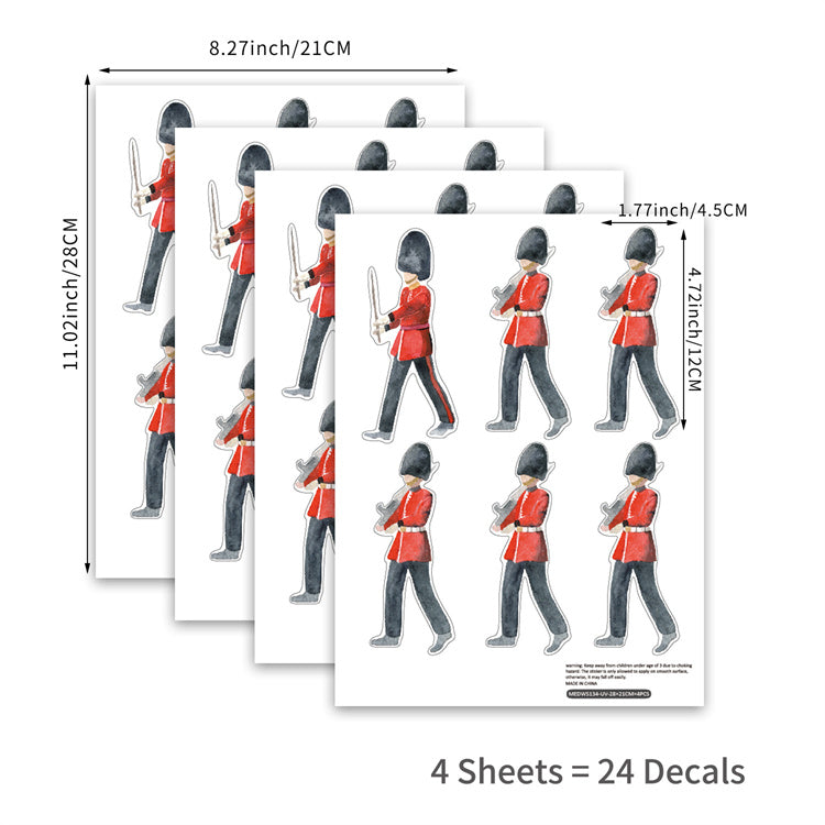 Character Wall Decal | British Guard - iKids