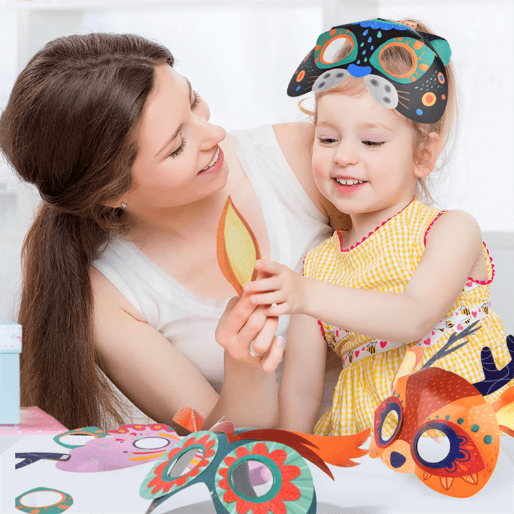 Mideer Paper Masks Party In The Forest - iKids