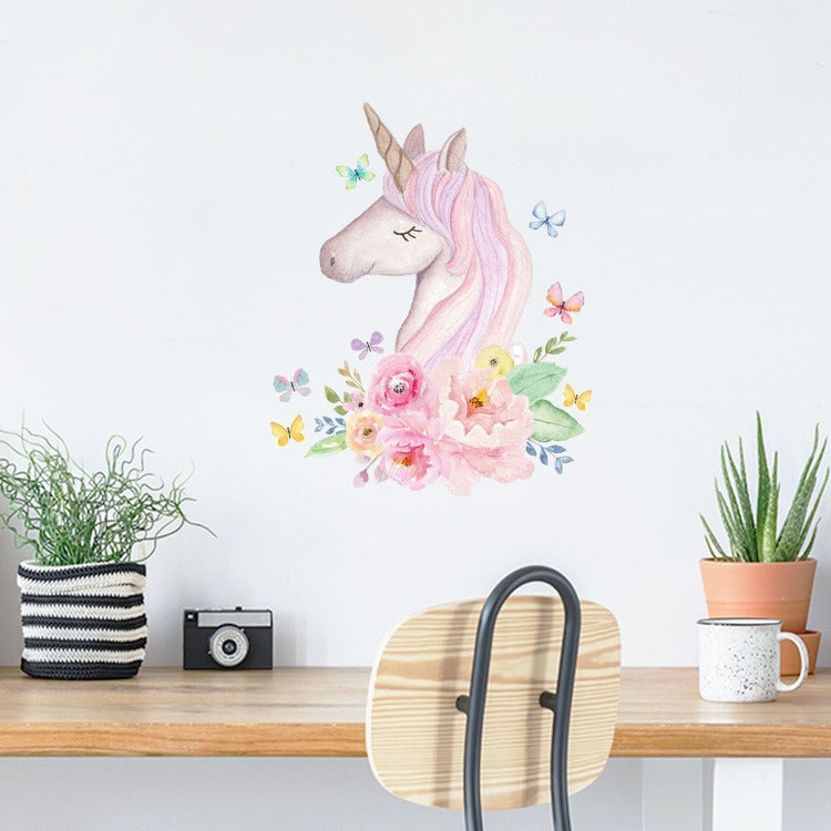 Wall Decal | Pink Unicorn - iKids