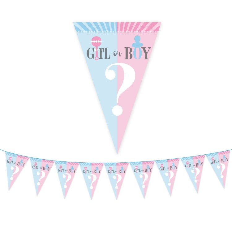 Party Tableware | Baby Gender Reveal | 16 Guests - iKids