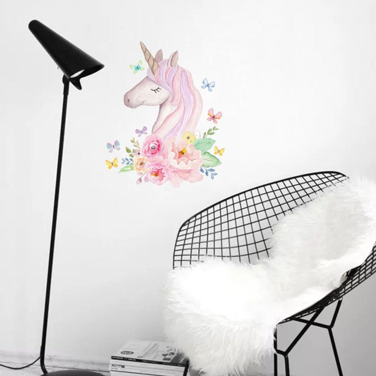 Wall Decal | Pink Unicorn - iKids