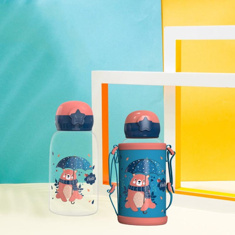Blue Beer Water Bottle - iKids