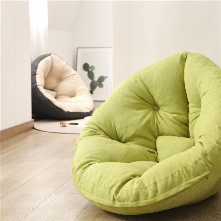 3 Way Kids Bean Bag Mat | Cotton Green - iKids