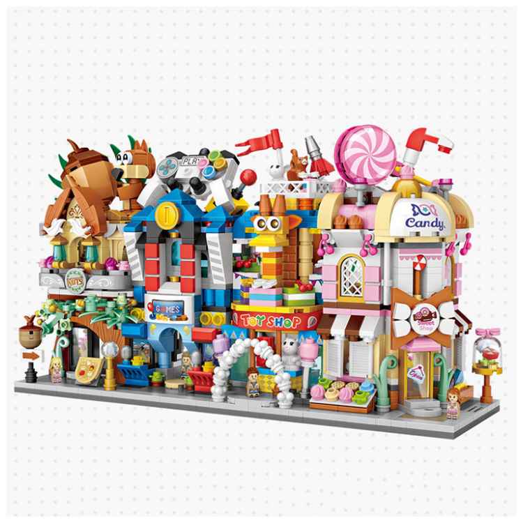 LOZ Mini Street Blocks | Candy Shop - iKids