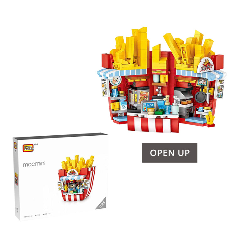 LOZ Building Blocks French Fries Shop - iKids