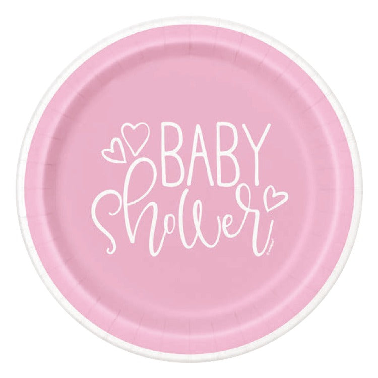 Baby Shower Party Tableware | Girl | 16 Guests - iKids
