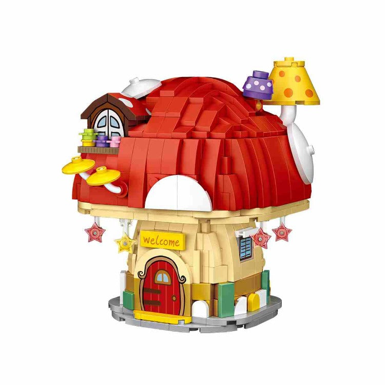LOZ Mini Building Blocks | Mushroom House - iKids