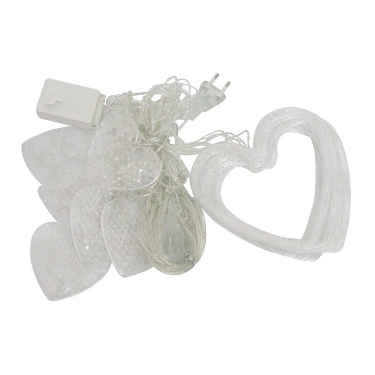Curtain String Lights | Heart 2.5m - iKids