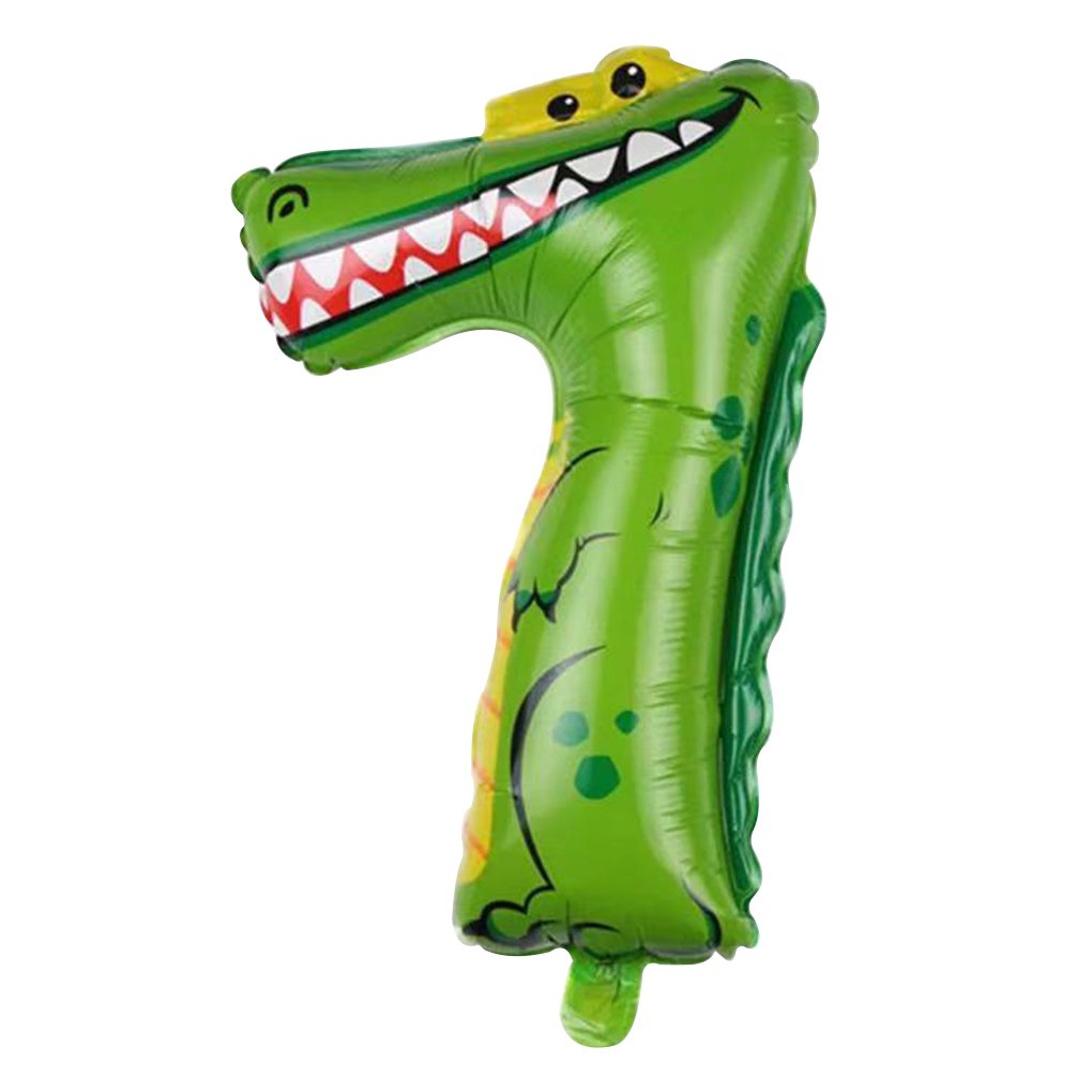 Animal Birthday Balloon | Number 7