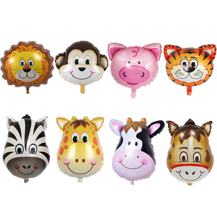 8pcs Animal Foil Balloon - iKids