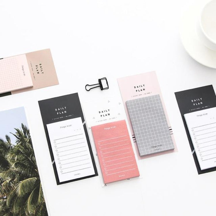 Daily Planner Sticky Notes Pink - iKids