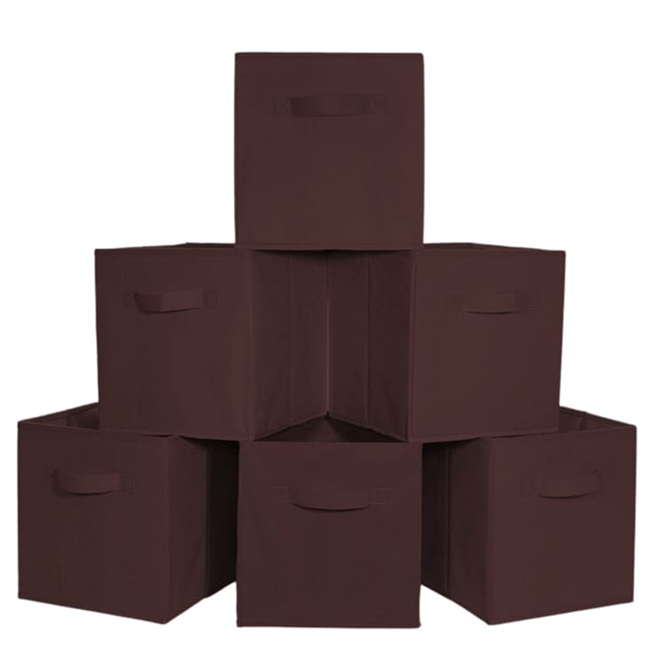 Foldable Storage Boxes | Coffee - iKids