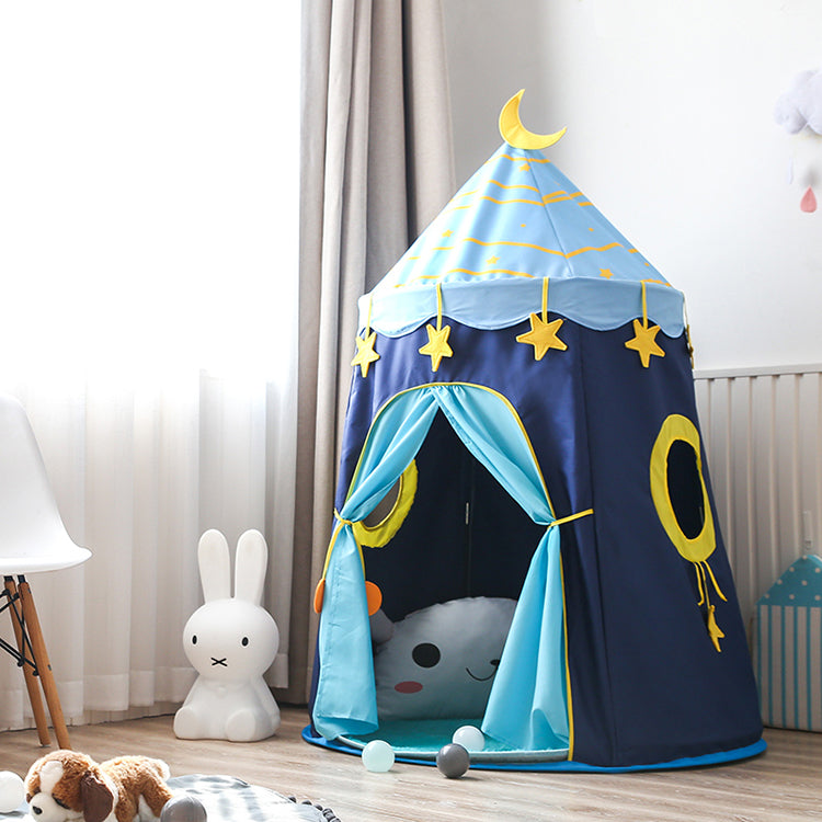 Fairy Tale Castle Tent Blue - iKids
