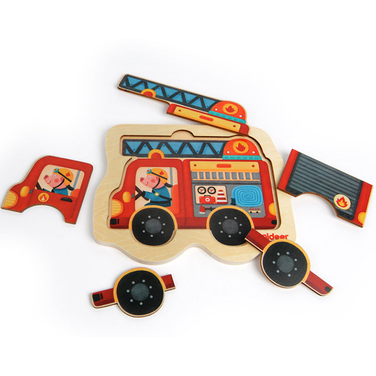 Discovery Puzzle Fire Engine - iKids