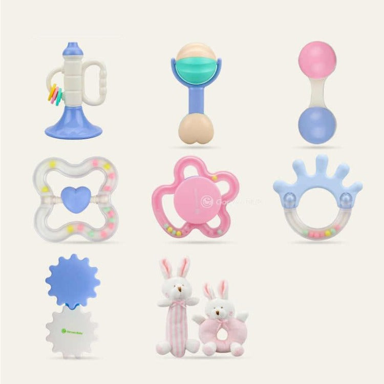 Baby Teething Toys Bunny Gift Set - iKids