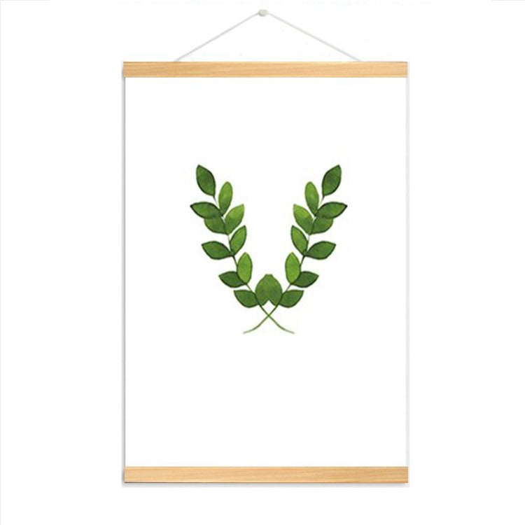 Poster Hanger Frame - Green Leaf - iKids