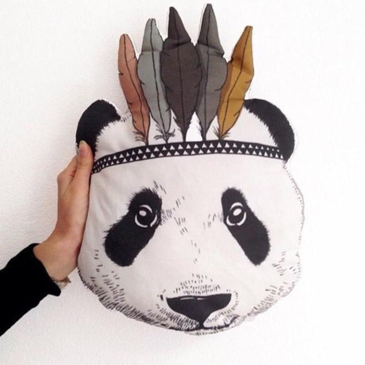 Indian Panda Cushion - iKids