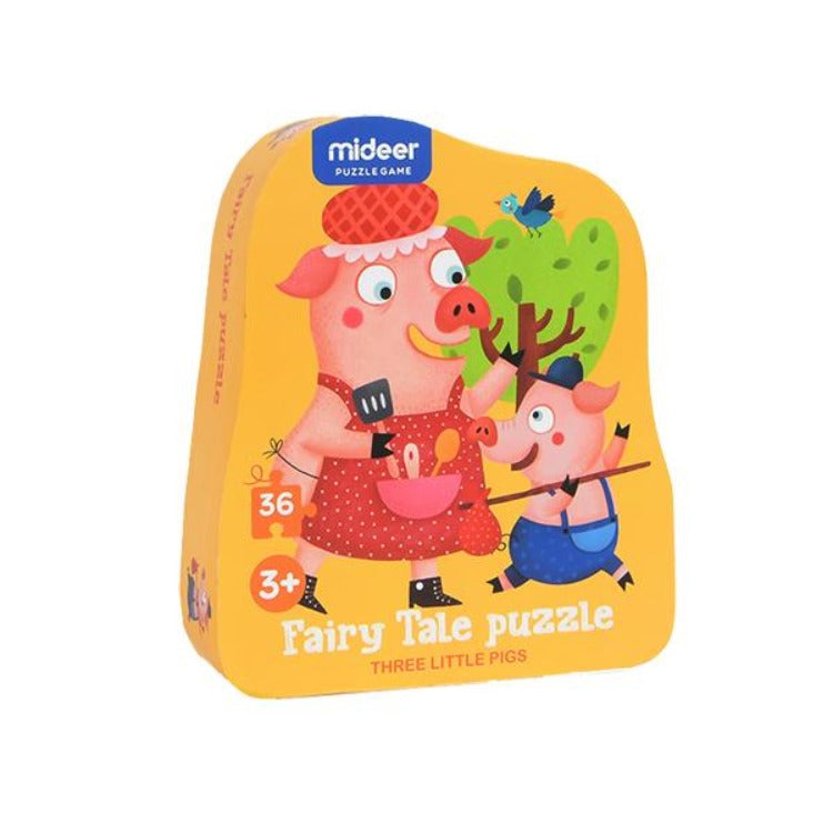 Fairy Tale Puzzle -  Three Little Pigs - iKids