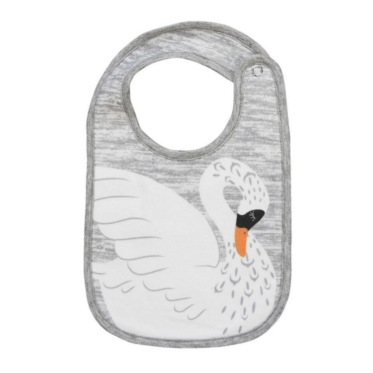 Forest Face Bib Swan - iKids