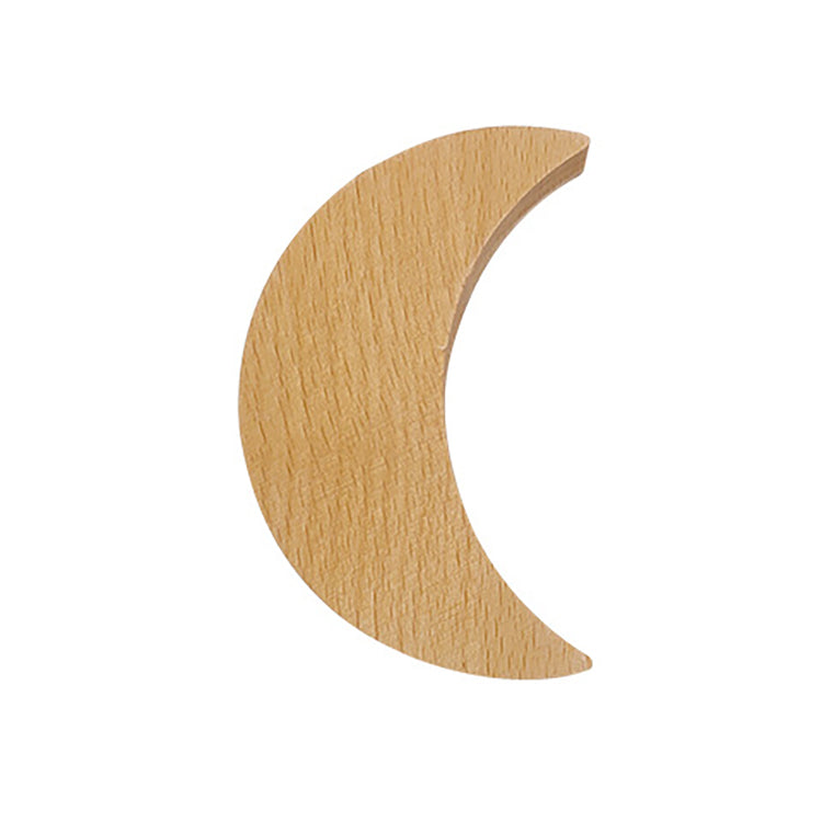 Space Wood Hook | Moon - iKids