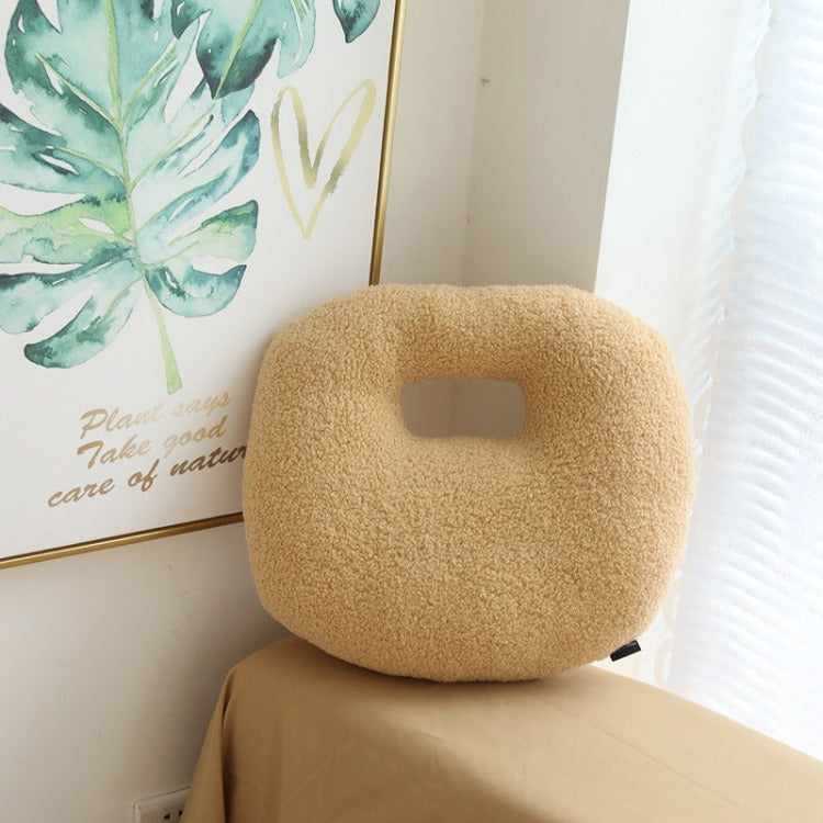 Beige Bag Coffee Time Cushion Nordic Room Decoration Throw Pillow iKids