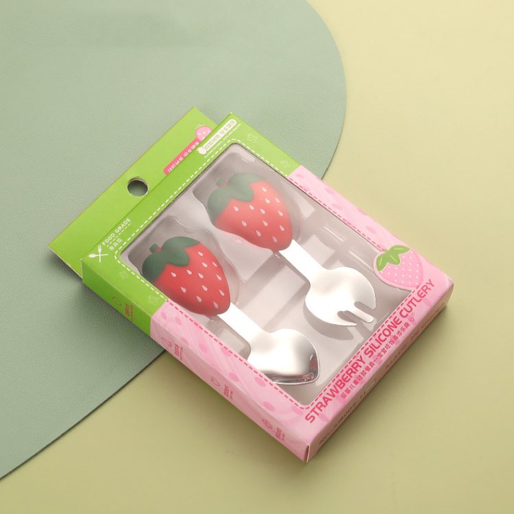 Strawberry Cutlery Set - iKids
