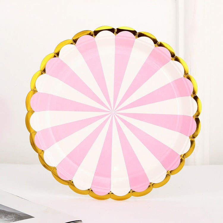 Party Paper Plate | Classic Candy Pink | 9" Set of 10