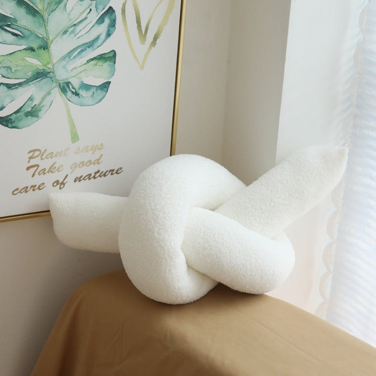 Coffee Time Cushion | White Knot - iKids