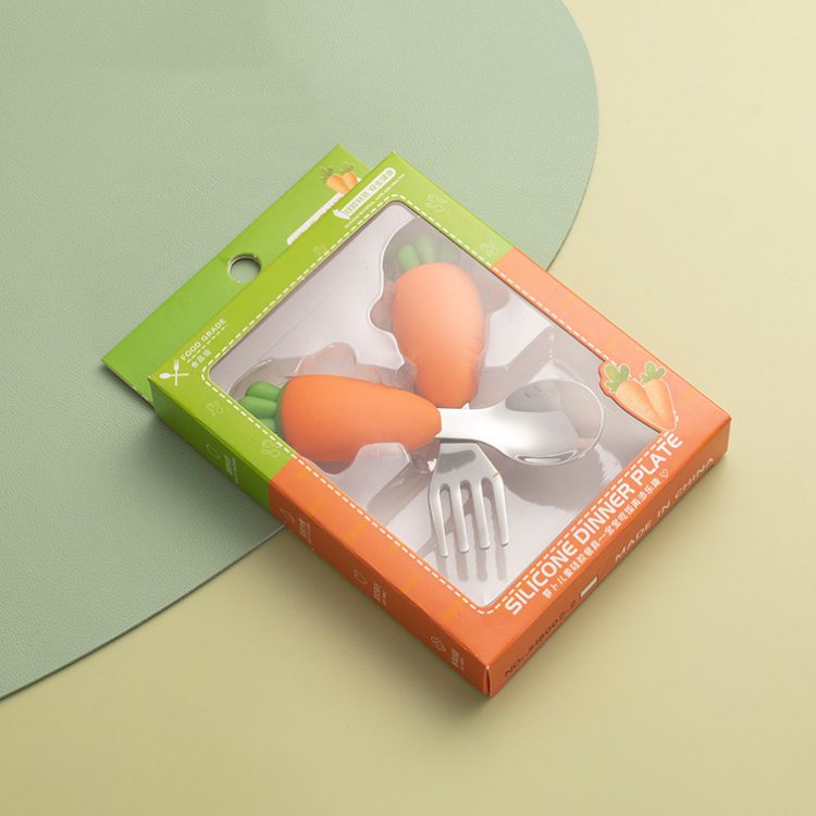 Carrot Cutlery Set - iKids