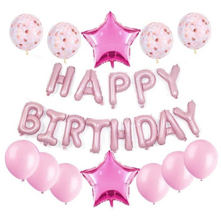 iKids Happy Birthday Party Balloons | Pink