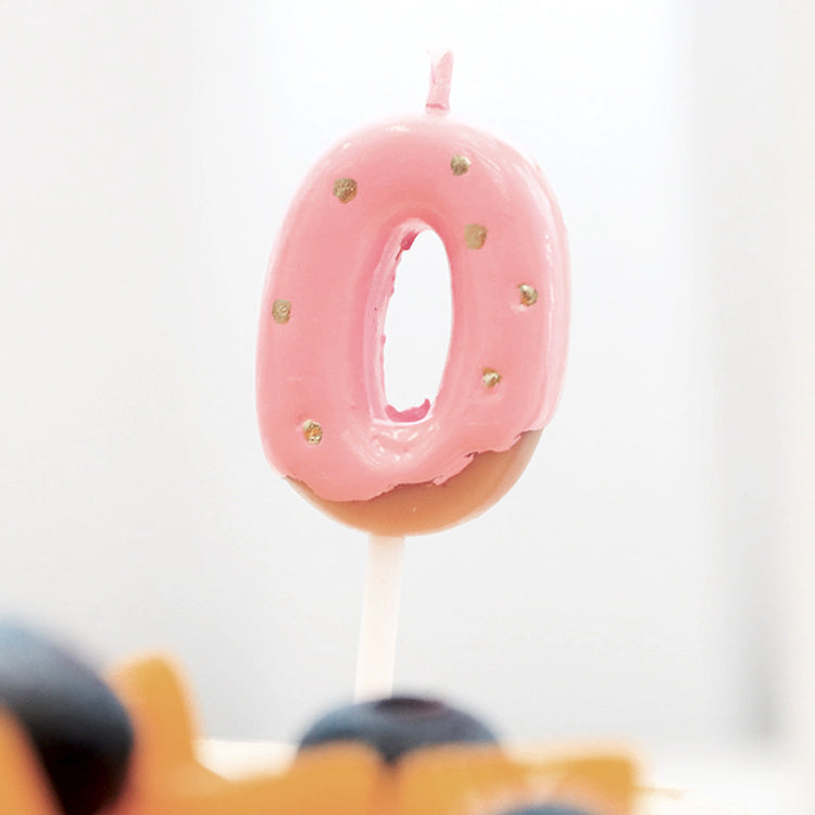 Strawberry Birthday Candle | Number 0 - iKids