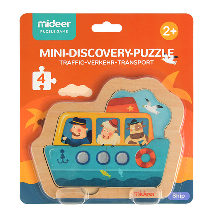 Mideer Discovery Puzzle Ship - iKids