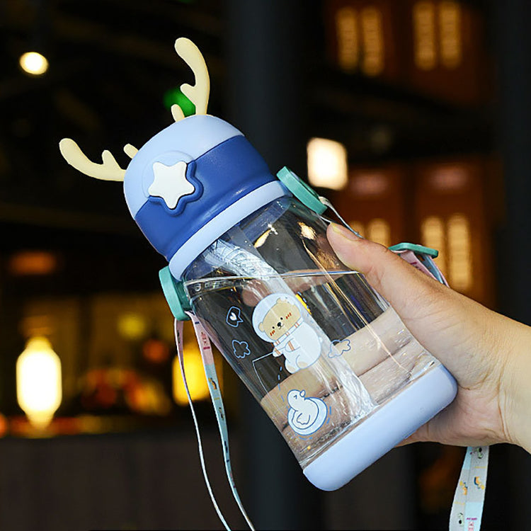 Deer Straw Bottle | Space Bear - iKids