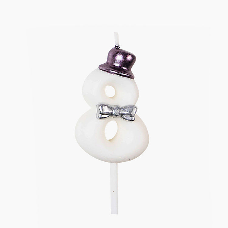 Hat Birthday Candle | Number 8 - iKids