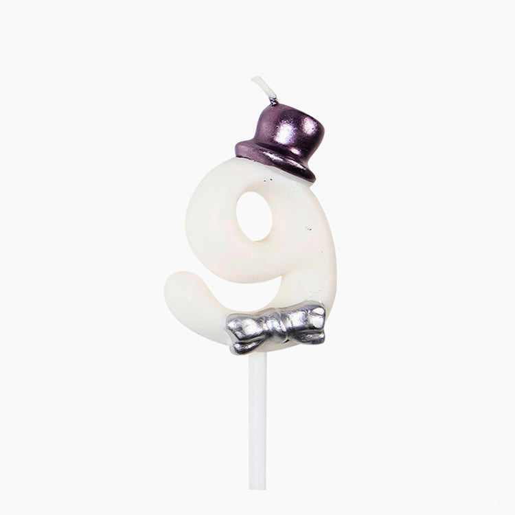 Hat Birthday Candle | Number 9 - iKids