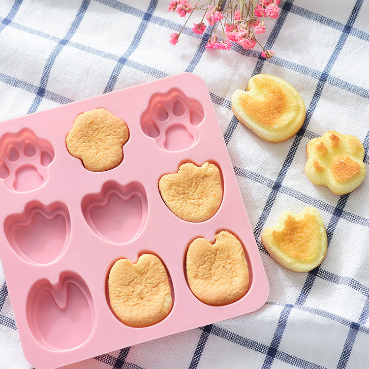 Baby Food Silicone Mold 9 Footprint - iKids