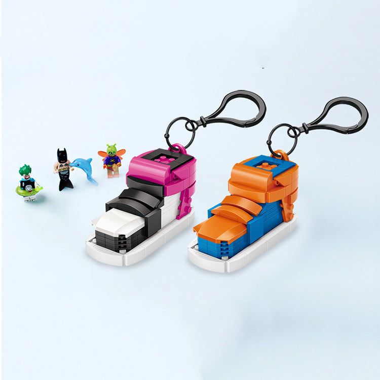 LOZ Mini Blocks Sports Shoes - Orange & Black - iKids