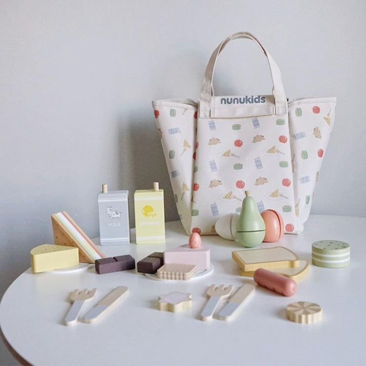 Nunukids Wooden Toy Picnic Set - iKids